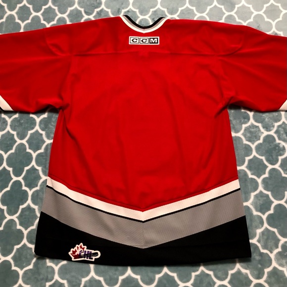 ⛔️SOLD⛔️ CCM SOO GREYHOUNDS CHL JERSEY - Picture 11 of 16